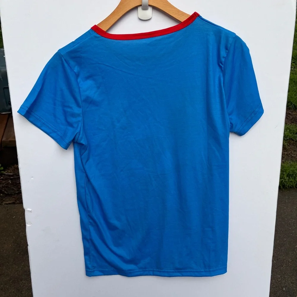 Spider-Man Miles‎ Morales Ghost-Spider Pajama Set Blue Kids Size 160 Shorts Tee